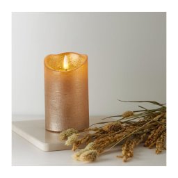 Eglo 411499 - Vela LED FLAMME RUSTIC LED/2xAA dourada