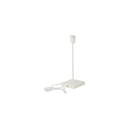 Candeeiro de mesa com porta USB, 1xE27/15W/230V, branco