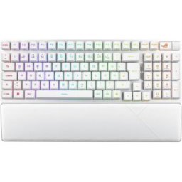Asus Teclado Gaming Mecânico ROG Strix Scope II 96 Wireless/Bluetooth - ROG NX Snow V2 Switches - Layout US - Branco