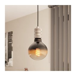 Eglo 43802 - Candelabro suspenso YORTH 1xE27/40W/230V cromado