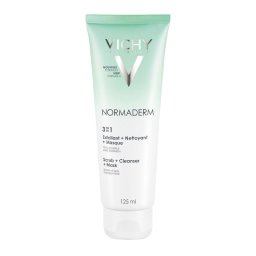 Vichy Cosméticos Faciais NORMADERM 3 in 1 Scrub + Cleanser + Mask