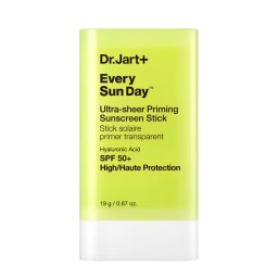 Dr. Jart + Protetor solar facial Every Sun Day Ultra-Sheer Priming SPF50 Protetor solar em bastão