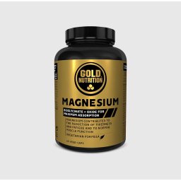 MAGNESIO 600 mg - Gold Nutrition - 60 Cápsulas