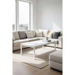 Presentes Miguel Mesa Central Tian 120x60cm Branco
