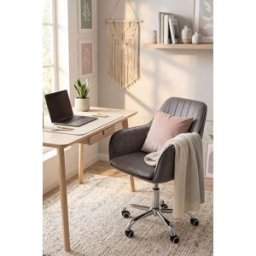 Presentes Miguel Cadeira Chic Office - Cinza