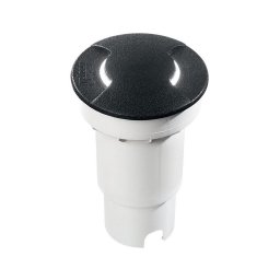 Ideal Lux - Iluminação de caminho de acesso exterior LED CECI 1xGU10/4,5W/230V IP67 preto