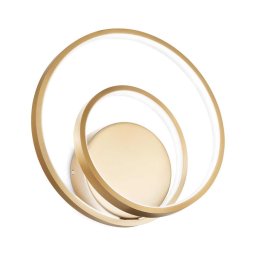 Ideal Lux - Iluminação de parede LED OZ LED/26W/230V CRI 90 dourado