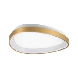 Ideal Lux - Iluminação de teto LED GEMINI LED/23W/230V diâmetro 42,5 cm CRI 90 dourado