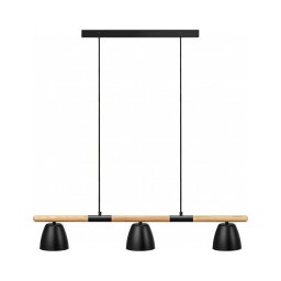 Nordlux - Candeeiro suspenso com cabo THEO 3xGU10/35W/230V
