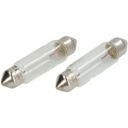 Ams-Osram Lâmpada secundária OSRAM C10W Standard 12V/ 10W, 2 peça