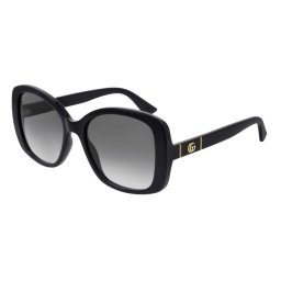 Gucci Eyewear Óculos de sol para mulheres GG0762S 001 T56 145 Black