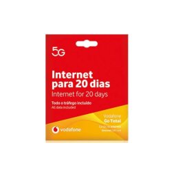 Cartão Sim Internet Vodafone Go Total 20 Dias