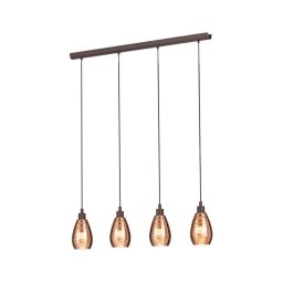 Eglo 39507 - Candelabro num fio SIRACUSA 4xE27/60W/230V