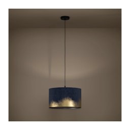 Eglo 39973 - Candeeiro suspenso CASUARITA 1xE27/40W/230V diâmetro 38 cm azul/dourado