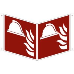 kaiserkraft Sinais de segurança contra incêndios, equipamentos de combate a incêndio, embalagem de 10 unid., plástico, linha panorâmica, 200 x 200 mm, Sinais de segurança contra incêndios, equipamentos de combate a incêndio, embalagem de 10 unid., plástic