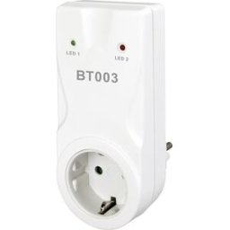 kaiserkraft Tomada intermédia BT003, recetor de radiofrequência, para termóstato de radiofrequência, Tomada intermédia BT003, recetor de radiofrequência, para termóstato de radiofrequência. Adequada para controlar aquecimentos por infravermelhos, radiador