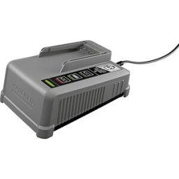 Kärcher Carregador rápido , para bateria de 36 V, com suporte de fixação à parede, Carregador rápido, para bateria de 36 V, com suporte de fixação à parede. Carregador rápido eficiente que permite tempos de carregamento reduzidos. Suporte de fixação à par