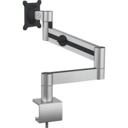 DURABLE Suporte com braço para 1 monitor , AxLxP 470 x 345 x 120 mm, com mola de mesa, Suporte com braço para 1 monitor, AxLxP 470 x 345 x 120 mm, com mola de mesa. Para monitores padrão e curvos de 21 a 27 polegadas (53,34 a 68,58 cm), monitores com 28 -