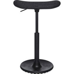 Topstar Banco SITNESS H , modelo H2, com assento em forma de skate, forro de padrão preto, sola preta, Banco SITNESS H, modelo H2, com assento em forma de skate, forro de padrão preto, sola preta. Utilização versátil em escritório, na oficina, na cozinha,