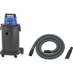 eurokraft pro Aspirador a molhado/seco para a oficina , recipiente em plástico de 37 l, 1200 W, com tomada elétrica, Aspirador a molhado/seco para a oficina, recipiente em plástico de 37 l, 1200 W, com tomada elétrica. Recipiente coletor de sujidade antic