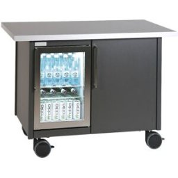 kaiserkraft Estação de serviço e de café, com 1 frigorífico e 1 porta, CxLxA 1250 x 740 x 900 mm, Estação de serviço e de café, com 1 frigorífico e 1 porta, CxLxA 1250 x 740 x 900 mm. Frigorífico potente com arrefecimento por convecção para resultados de