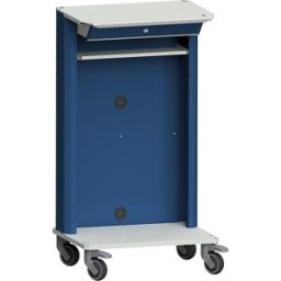 ANKE Carros para portáteis / equipamentos , com compartimento para portátil, cinzento/azul, Carros para portáteis / equipamentos, com compartimento para portátil, cinzento/azul. Com suporte para teclado e compartimento para portátil. Ideal para inventário