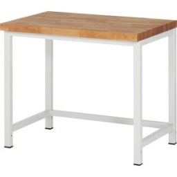 eurokraft pro Bancada de trabalho, estrutura modular série 8000 , sem equipamento, LxP 1000 x 700 mm, Bancada de trabalho, estrutura modular série 8000, sem equipamento, LxP 1000 x 700 mm. Duradoura e estável - ideal para o ambiente industrial exigente. P