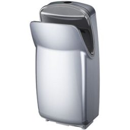 AIR-WOLF Secador de mãos com sensor infravermelhos , com sensor de infravermelhos, prateado mate, Secador de mãos com sensor infravermelhos, com sensor de infravermelhos, prateado mate. Duração de secagem das mãos com ajuste padrão aprox. 10 segundos. Ade