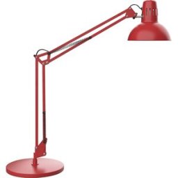 MAUL Candeeiro de mesa LED study , com base, vermelho, Candeeiro de mesa LED study, com base, vermelho. Clássico de design de sucesso (incl. lâmpada). Lâmpada para posto de trabalho profissional, elevada qualidade da luz. Extremamente económicos: tecnolog