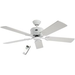 kaiserkraft Ventoinha de teto ECO ELEMENTS, Ø da pá do rotor 1320 mm, pintado a branco/pintado a cinzento claro, Ventoinha de teto ECO ELEMENTS, Ø da pá do rotor 1320 mm, pintado a branco/pintado a cinzento claro. 6 níveis. Adequado para inclinações até 3