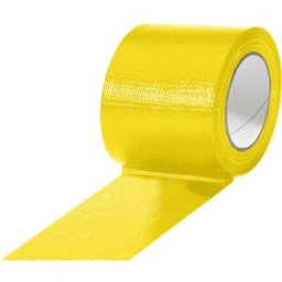 ratioform Fita de tecido , em diversas cores, embalagem com 12 rolos, amarelo, largura da fita 75 mm, Fita de tecido, em diversas cores, embalagem com 12 rolos, amarelo, largura da fita 75 mm. Ideais para a fixação e marcação. Elevada aderência - particul