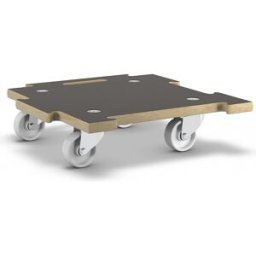Wagner Rodado de transporte CONNECT com MaxiGRIP , GH 1393, CxL 390 x 390 mm, capacidade de carga 200 kg, Rodado de transporte CONNECT com MaxiGRIP, GH 1393, CxL 390 x 390 mm, capacidade de carga 200 kg. Certificação pela FSC®. Repelentes de água. Materia