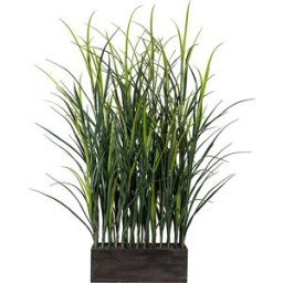 kaiserkraft Divisória de relva artificial, em caixa de madeira, LxP 300 x 100 mm, altura aprox. 900 mm, Divisória de relva artificial, em caixa de madeira, LxP 300 x 100 mm, altura aprox. 900 mm. Ideal para decorar os seus espaços comerciais. Durável e fá