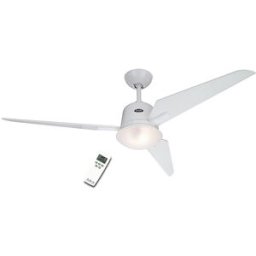 kaiserkraft Ventoinha de teto ECO AVIATOS, Ø da pá do rotor 1320 mm, pintado a branco brilhante/pintado a branco, Ventoinha de teto ECO AVIATOS, Ø da pá do rotor 1320 mm, pintado a branco brilhante/pintado a branco. Adequado para inclinações até 38°. Mont