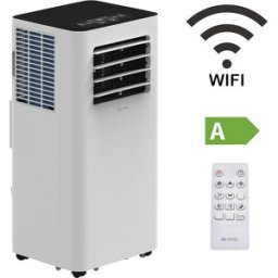 kaiserkraft Ar condicionado 14.000 BTU, com wifi, branco, Ar condicionado 14.000 BTU, com wifi, branco. Função 3 em 1: Arrefecer, Desumidificar, Ventilar. Alto desempenho: 14.000 BTU para um arrefecimento rápido. Ideal para espaços até cerca de 48 m². Uti