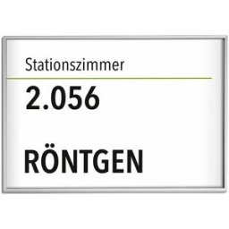 kaiserkraft Placa para porta, A6 na horizontal, AxL 150,5 x 212,5 mm, branco trânsito, Placa para porta, A6 na horizontal, AxL 150,5 x 212,5 mm, branco trânsito. Autocolante - a placa profissional para montagem rápida. Equipado no verso com adesivo de esp