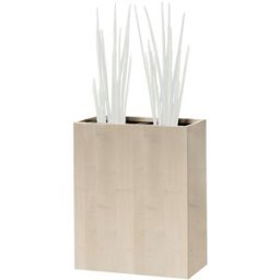 kaiserkraft Vaso, altura da anca, para 2 plantas, decoração de ácer, Vaso, altura da anca, para 2 plantas, decoração de ácer. Não são apenas vasos - são também divisórias, elementos de decoração e objetos de organização interior. Estas peças de mobiliário