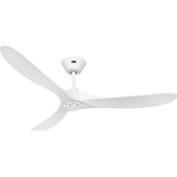 kaiserkraft Ventoinha de teto ECO GENUINO, Ø da pá do rotor 1520 mm, branco mate/branco mate, Ventoinha de teto ECO GENUINO, Ø da pá do rotor 1520 mm, branco mate/branco mate. Para espaços de 25 a 35 m², alto rendimento de ar de 9220 m³/h. Muito eficiente