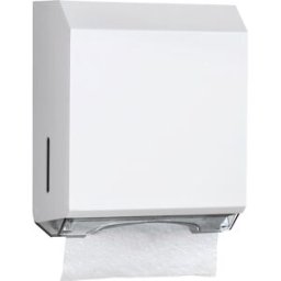 CWS Dispensador para toalhetes de papel dobrados Novoclean , ziguezague / Interfolhado, com fecho, a partir de 1 unid., Dispensador para toalhetes de papel dobrados Novoclean, ziguezague / Interfolhado, com fecho, a partir de 1 unid. Corpo em plástico ant