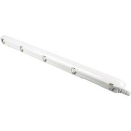kaiserkraft Luminária LED para locais húmidos, 2 lâmpadas, CxLxA 610 x 82 x 75 mm, 6500 K, Luminária LED para locais húmidos, 2 lâmpadas, CxLxA 610 x 82 x 75 mm, 6500 K. Luminária com controlador LED integrado (certificação ENEC). Corpo e estrutura em pol