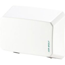 AIR-WOLF Secador de mãos série B , AxLxP 216 x 275,5 x 100 mm, branco, Secador de mãos série B, AxLxP 216 x 275,5 x 100 mm, branco. Operação automática através de sensor de infravermelhos. Alcance o sensor ajustável. Para áreas públicas e muito frequentad