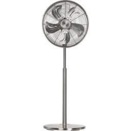 kaiserkraft Ventoinha de pé Airos Eco regulável em altura, Ø da pá do rotor 335 mm, cromado, a partir de 3 unid., Ventoinha de pé Airos Eco regulável em altura, Ø da pá do rotor 335 mm, cromado, a partir de 3 unid. Motor DC eficiente em termos energéticos
