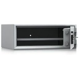 kaiserkraft Cofre de embutir em móvel, VDMA A, AxLxP 200 x 530 x 400 mm, Cofre de embutir em móvel, VDMA A, AxLxP 200 x 530 x 400 mm. Grau de segurança A segundo VDMA 24992 (edição maio 1995). Especialmente adequados para proteger portáteis e telemóveis.
