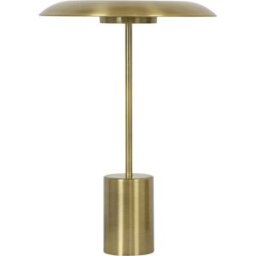 kaiserkraft Candeeiro de mesa LED SMITH, com porta USB, latão antigo, 600 lm, Candeeiro de mesa LED SMITH, com porta USB, latão antigo, 600 lm. Iluminação LED incorporada. Porta de carregamento USB. Intensidade luminosa regulável. Dê um toque de elegância