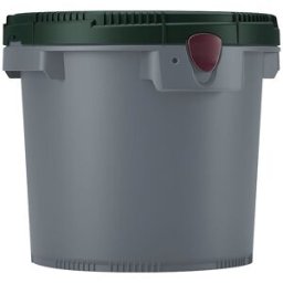 kaiserkraft Contentor Click Pack UN-Y, cinzento, altura 216 mm, capacidade 6 l, Contentor Click Pack UN-Y, cinzento, altura 216 mm, capacidade 6 l. Certificação UN (1H2) para sólidos. Reutilizáveis de forma sustentável. Fabricados a partir de plástico rec