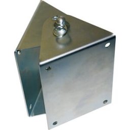 kaiserkraft Tampo, oscilante, em aço inoxidável, para fixação do enrolador da mangueira, Tampo, oscilante, em aço inoxidável, para fixação do enrolador da mangueira. Placa oscilante para a fixação à parede, teto, solo ou a máquinas e veículos.