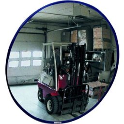 eurokraft pro Espelho universal para interiores e exteriores , redondo, Ø 300 mm, Espelho universal para interiores e exteriores, redondo, Ø 300 mm. Ideais para a vigilância de sistemas de produção, espaços de vendas e armazéns. A forma ligeiramente abaul