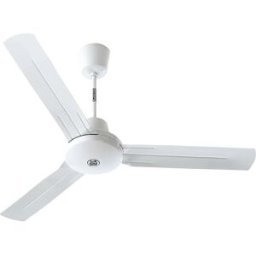kaiserkraft Ventoinha de teto TROPICAL, Ø da pá do rotor 1420 mm, pintado a cinzento claro/pintado a branco, Ventoinha de teto TROPICAL, Ø da pá do rotor 1420 mm, pintado a cinzento claro/pintado a branco. Adequado para inclinações até 38°. Montagem fácil