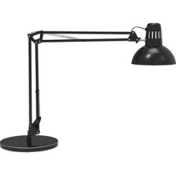 MAUL Candeeiro de mesa LED study , com base, preto, Candeeiro de mesa LED study, com base, preto. Clássico de design de sucesso (incl. lâmpada). Lâmpada para posto de trabalho profissional, elevada qualidade da luz. Extremamente económicos: tecnologia LED