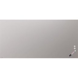 Legamaster Quadro de vidro mate , vidro de segurança, LxA 2000 x 1000 mm, cinzento quente, Quadro de vidro mate, vidro de segurança, LxA 2000 x 1000 mm, cinzento quente. Quadros de vidro sem armação de alta qualidade para uma utilização intensiva a longo